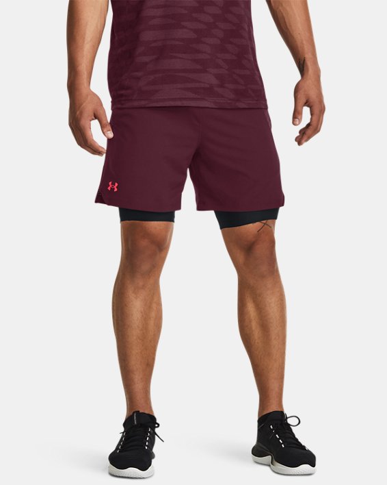 Men's UA Vanish Woven 6" Shorts, Maroon, pdpMainDesktop image number 0
